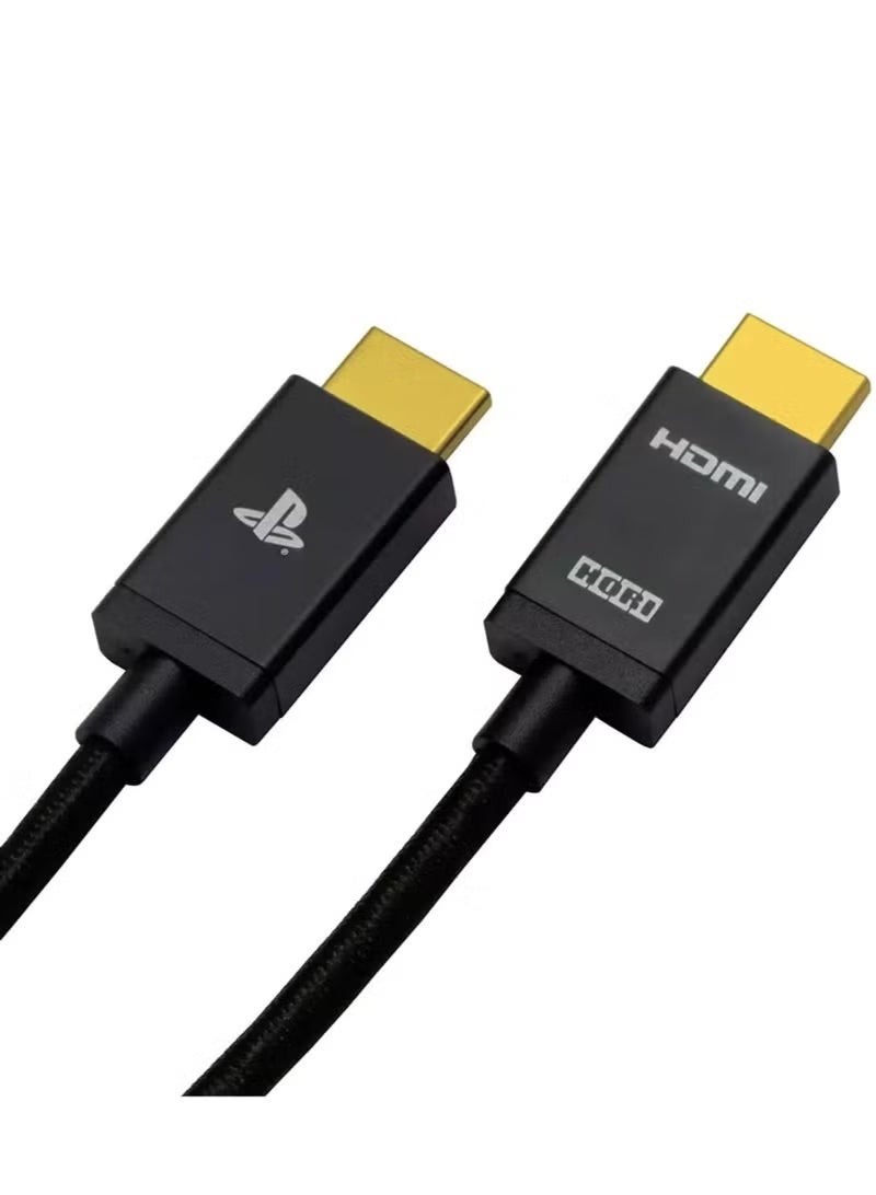 HORI HDMI 2.1 High-Speed Cable for PS5/PS4, Xbox & Smart TVs | 2M Ultra HD Gaming HDMI Cable Supports 8K@60Hz & 4K@120Hz | HDR, eARC, VRR, 48Gbps Bandwidth | Durable & Lag-Free Performance - Image 3
